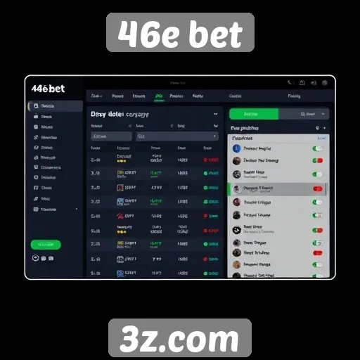 Avaliação da interface do usuário da plataforma 46e bet